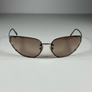 Vintage Rare Versace MOD 2015 1003/13 Wrap Around Sunglasses